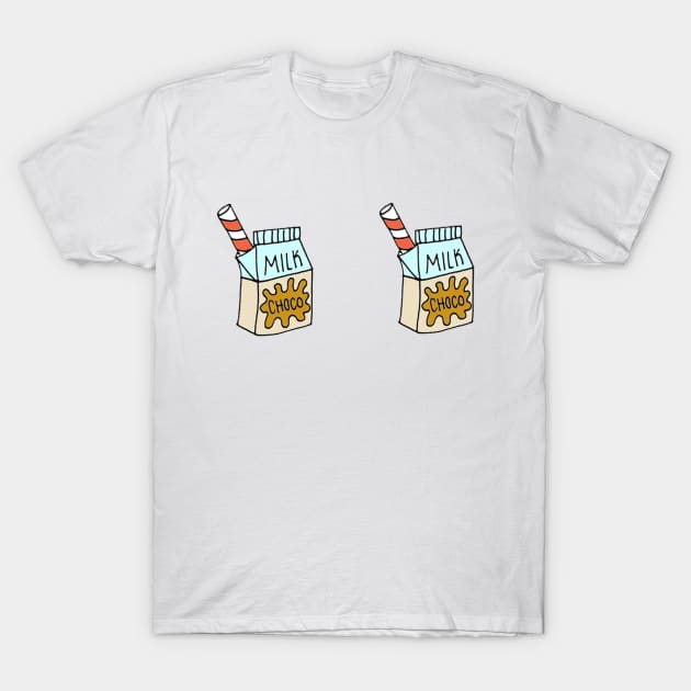 Chocolate Milk T-Shirt by EvaCreel